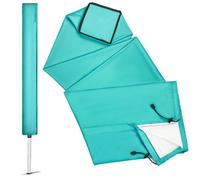 BESPOTCL Protective Cover for Rotary Airer - 600D Oxford Waterproof | Dustproof & UV Resistant | Universal 180 x 16 x 16 cm for Leifheit/Brabantia/Vileda - Garden Care Rotary Airer Protection for