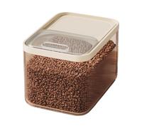Besreey 31x21x22.3cm Pet Foods Storage Containers, 10L Dry Food Dispenser With Measuring Cup, Cat Dog Food Storage Bucket Container, DampProof Airtight Animal Dry Bin