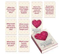 Besreey Card Games for Couples, Relationship-Building Card Set of 50, Funny Romantic Conversation Activities for Adult Family Relationship Engagement