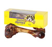 Besreey Dog Bone - Real Beef Shank Dog Chew Bone - Large Breed Dog Treats, Healthy Dog Marrow Bone, Aggressive Dog Chew Toys for Small to Large Breed