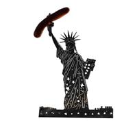 Besreey Hot Dog Grill Holder - Iron Grill Holder for Hot Dogs on the Grill | Sausage Stand with Goddess Statues Design for Parties Camping Picnic and Garden Festivals