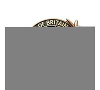 Besreey Memorial Britain Badge - Emblem Brooch Metal Lapel Pin - England's Commemorative Anniversaries Keepsake, Never Forget Anniversaries Badge Lapel