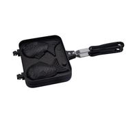 Besreey Taiyaki Fish Shaped Waffle Pan, 8 * 14 * 3.5cm Taiyaki Japanese Waffle Iron Pan Machine, Non Stick Fish Shaped Hot Cake Maker, Deep Cooking Plates, Home Cooking