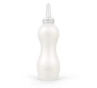 BESS Calf 2qt Nursing Feeding Bottle: Leak-Free, with Clear snap on Nipple (2 qt)