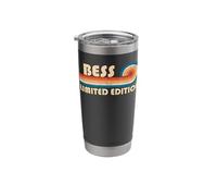 BESS Retro 70s 80s Sunset Stripe Stainless Steel Insulated Tumbler