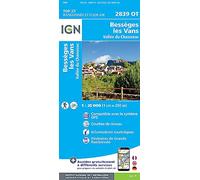 Bessèges / Les Vans / Vallée du Chassezac: 2839OT (TOP 25)