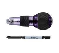 Bessel 238HW-2GPU 238HW-2GPU Galaxy Ball Grip Impact Limited Colors: Purple (Contains 2 Hassell Bits + 2 x 100)