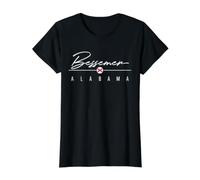 Bessemer Alabama (AL) Value Graphic T-Shirt, Women, Black, S