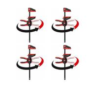 BESSEY 450mm One-Handed Clamp With Rotating Handle Grip - 4 per Pack - EZ360-45