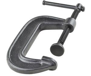 BESSEY 540-4 Ductile Alloy C-Clamp, 4 in. x 2 1/16 in. Throat Depth & 2,150 lb Clamping Force
