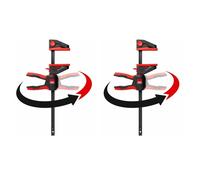 BESSEY 600mm One-Handed Clamp With Rotating Handle Grip - 2 per Pack - EZ360-60