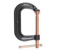 Bessey CDF408C 205/125 C-Clamp, Black/Bronze, 0-205 mm