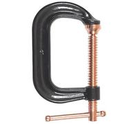 Bessey CDF408C 205/125 C-Clamp, Black/Bronze, 0-205 mm