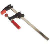 Bessey Clutch Style Bar Clamps - 12 in 600 lb - GSCC2.512- Woodworking Clamps with Ergonomic Handle, Non-Marring Pads, Durable Cast-Iron Jaws & Serrated Rail for Carpentry & Cabinetry