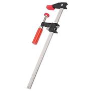 Bessey Clutch Style Bar Clamps - 18 in 600 lb - GSCC2.518- Woodworking Clamps with Ergonomic Handle, Non-Marring Pads, Durable Cast-Iron Jaws & Serrated Rail for Carpentry & Cabinetry