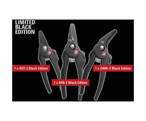 Bessey COMBI-SET-A D47-2 Black Set Robust Clamping Tools