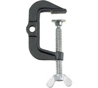 Bessey CP-F 50/30 Pol Sweat Clamp, Black/Silver