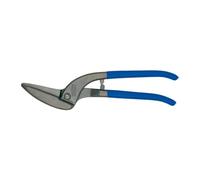 Bessey D118-300L Left Cutting Pelican Snips, Blue/Grey,30 x 20 x 30 cm | Allows long straight and continuous cuts with high control and comfortable handling in the sheet metal area