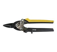 Bessey D15S-BE Straight Right Left Cut Compact Aviation Snip, Yellow/Black by Bessey