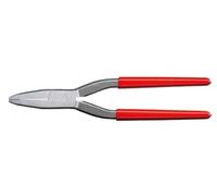 Bessey D301 Flat-Nose Pliers, Grey/Red, 240 mm
