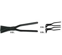 Bessey D341-60 45 Degree Curved Seaming Pliers, Black, 40 mm