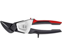 Bessey D39ASSL Left Cutting Shape and Straight Cutting Snips, Black/Red
