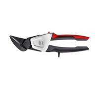Bessey D39ASSL-SB Left Cutting Shape and Straight Cutting Snips, Black/Red