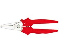 Bessey D48 Just Combi-Scissors, Black/Red