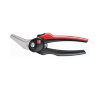 Bessey D48A-2 2K Handle Angled Combi-Scissors, Black/Red