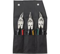 BESSEY D16SET 3 Piece Right,Left & Straight Cut Aviation Metal Snips/Shears Set