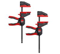 BESSEY EZ360S-11SET 2 Piece 110mm One-Handed 360° Rotating Handle Grip Clamp Set
