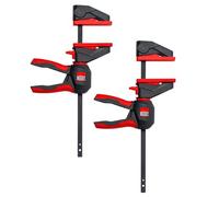 BESSEY EZ360S-11SET One-Handed Clamp with Rotatable Handle, Wingspan 110 mm Extension 40 mm, Clamping Force 40 Kg, Innovative 360° Rotating Mechanism, Ideal for Model Building, Weight 0.23 Kg