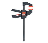 BESSEY EZS Series 18 in. Trigger Style Clamp, EZS45-8 - 445 lb Clamping Force - Fast Acting One Hand Woodworking Clamps for Wood Working, Carpentry, Home Improvement, DIY, Construction Projects