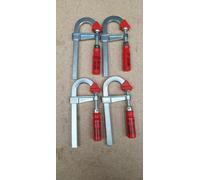 Bessey Germany LMU15/5 U Shaped F Clamp Quad Pack RRP £41.80