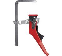 Bessey GTR16S6H GTRH All-Steel Table Clamp, Grey/Red, 160/60 mm
