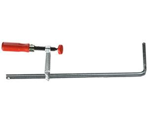BESSEY GTR30B6 Steel Table Clamp with 11-1/2" Capacity x 2-1/2" Throat Depth and 400lb Clamping Force - Red/Silver