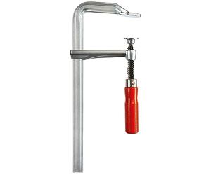 Bessey GZ20"GZ" All-Steel Table Clamp, Grey/Red, 200/100 mm
