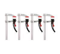 Bessey Lever Ratchet Clamp KliKlamp Capacity 160mm - 4 per Pack - KLI16