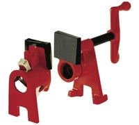 Bessey LM15/8 Clamp Span 150mm Lightweight Zinc Die-Cast Caps