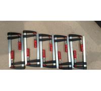 Bessey LM25/5 Die Cast Screw Clamp 250/80 Ten Pack RRP £182.28