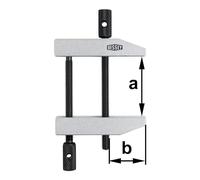 Bessey PA105 "PA" Parallel-Clamp, Black/Grey, Size 5/116/72 mm