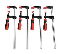 Bessey Screw Clamp Set 300 mm, Large Screw Clamp Quick Clamps F-Clamps Clamp with Reinforced Clamping Arms Screw Clamp with Non-Slip Handle, for Woodworking Tensioning and Fixing