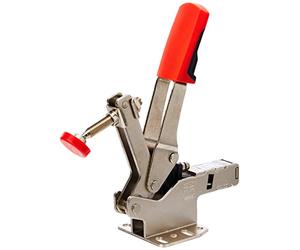 Bessey STC-HH70 Horizontal Auto-Adjust Toggle Nickel Plated Clamp, Silver by Malleable