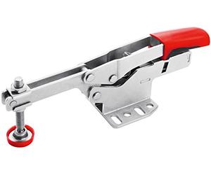 Bessey STC-HH70 horizontal toggle clamp, Clamping range:65 mm, Grey/Red