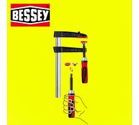 Malleable Cast Iron Screw Clamps - TG25-2K Opening: 250mm / Throat Depth: 120mm / Rail: 29mm x 9mm