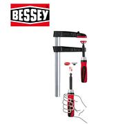 Bessey TG25-2K Malleable cast iron screw clamp TG 250/120 2pc Plastic Handle,