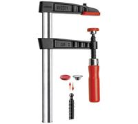 Bessey TG30S10 TG Screw Clamp 300mm Span 100mm Nosing Malleable Steel