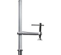 Bessey TW28-30-12K "TW28" Clamping Element "TW28" for Welding Tables with Toggle Handle, Red/Grey, 300/120 mm