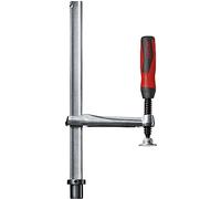 Bessey TW28-30-14-2K Clamping Element for Welding Tables with 2K Plastic Handle, Red/Grey, 300/140 mm