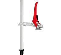 Bessey TW28-30-14H Clamping Element for Welding Tables with Lever, Red/Grey, 300/140 mm